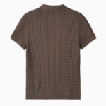 TOMMY HILFIGER [Official Headquarters] Cotton Cable Polo Sweater