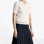 TOMMY HILFIGER [Official Headquarters] Cable Polo Short-Sleeve Pullover