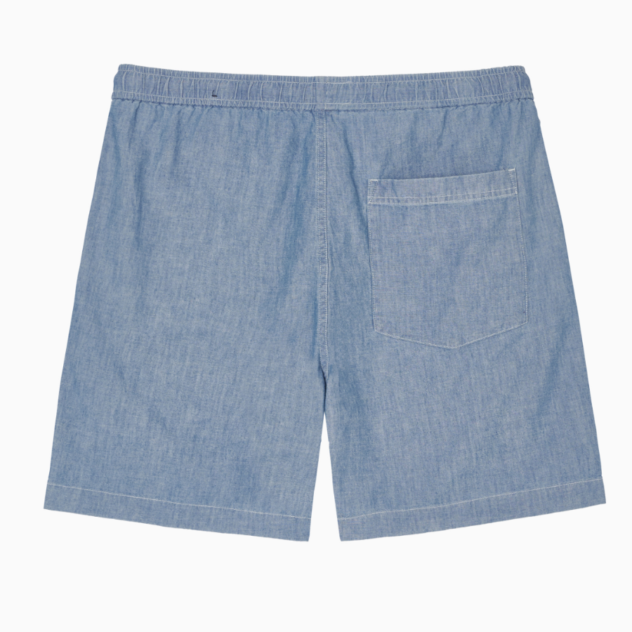 TOMMY HILFIGER Mercer Chambray Denim Shorts