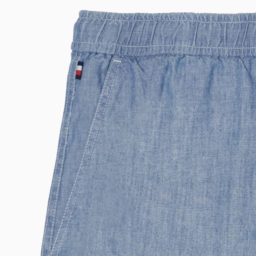 TOMMY HILFIGER Mercer Chambray Denim Shorts