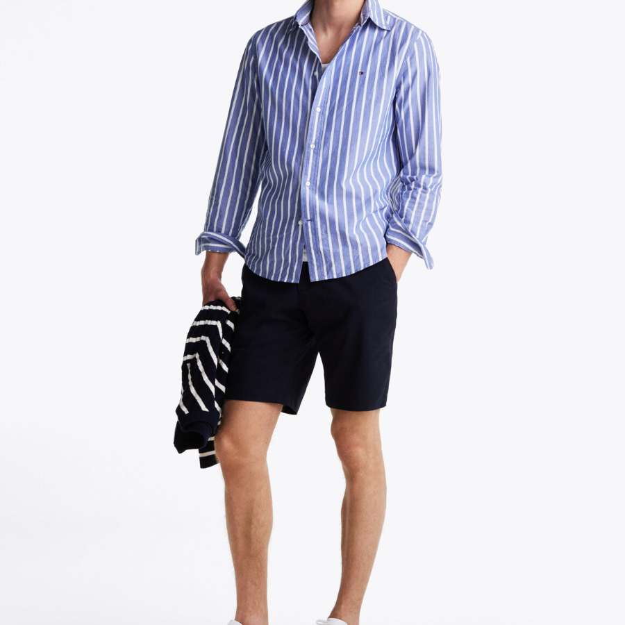 TOMMY HILFIGER Harlem Banding Embroidery Shorts