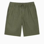 TOMMY HILFIGER Full-Banding Linen Blended Shorts
