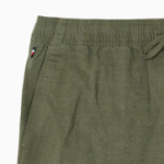 TOMMY HILFIGER Full-Banding Linen Blended Shorts