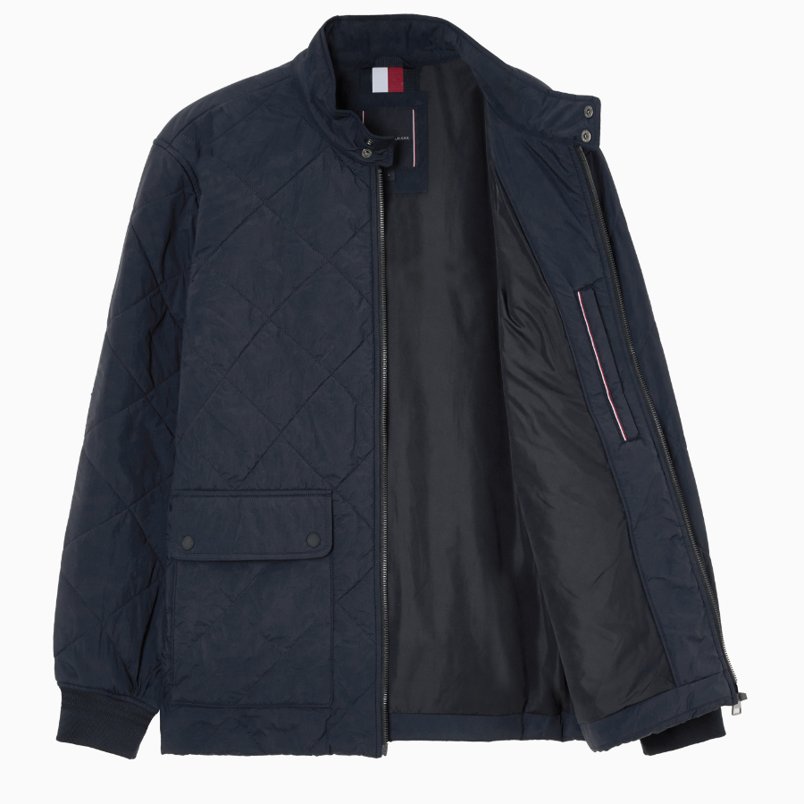 TOMMY HILFIGER Herringbone Quilted Jacket