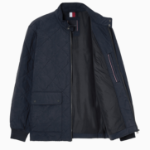 TOMMY HILFIGER Herringbone Quilted Jacket