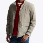 TOMMY HILFIGER Herringbone Quilted Jacket