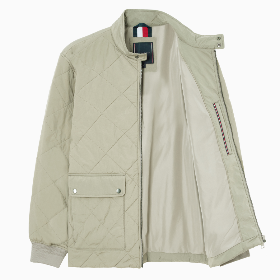 TOMMY HILFIGER Herringbone Quilted Jacket