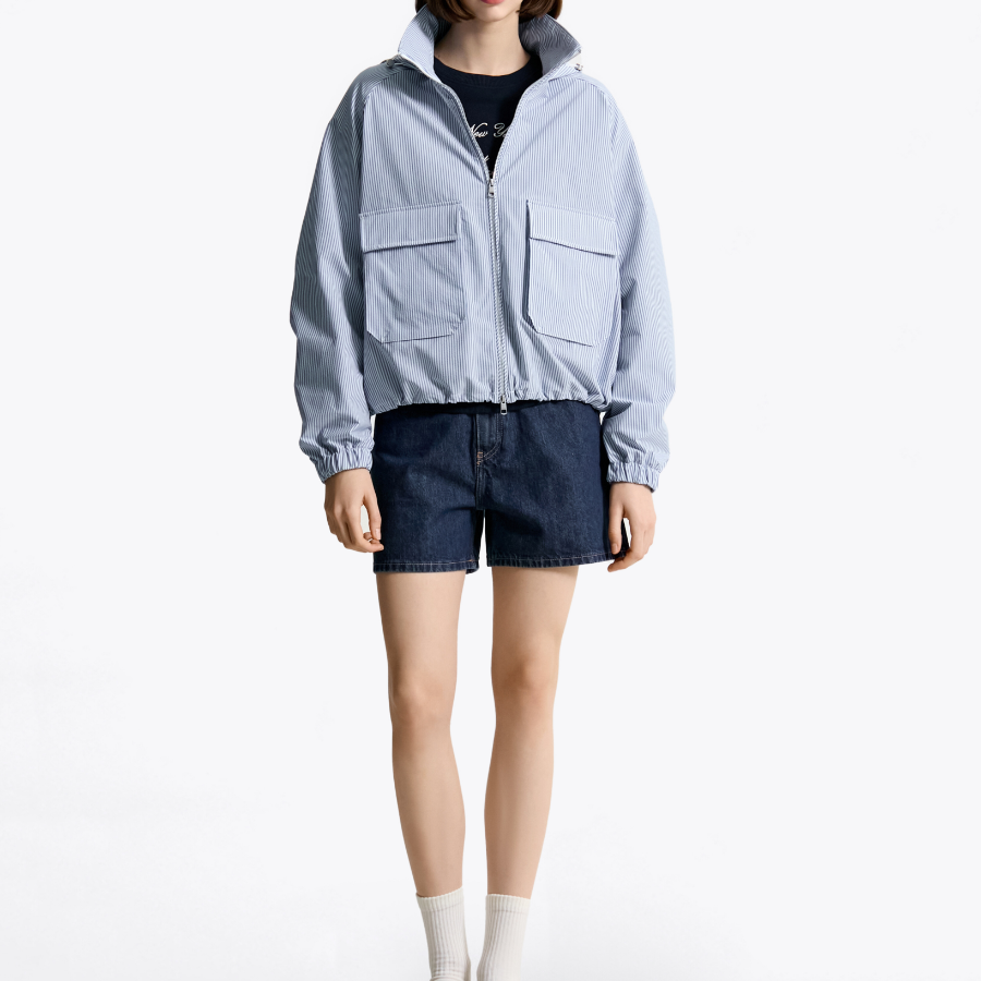 TOMMY HILFIGER Seersucker Windbreaker