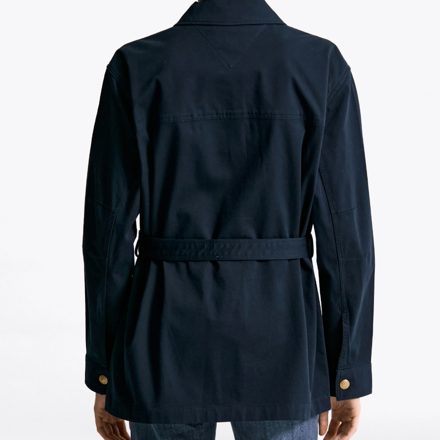 TOMMY HILFIGER Utility Gold Button Jacket