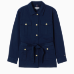 TOMMY HILFIGER Utility Gold Button Jacket