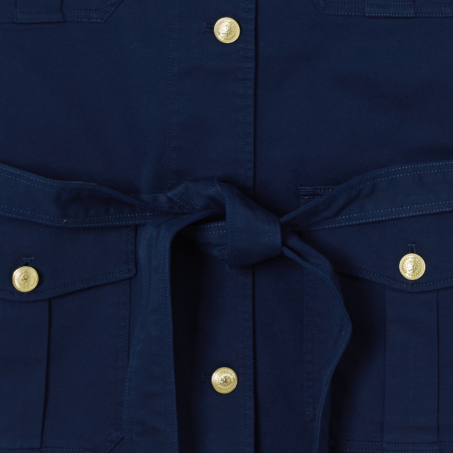 TOMMY HILFIGER Utility Gold Button Jacket