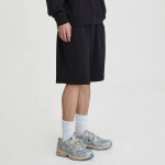 JAJU Sweat Half Pants – Black