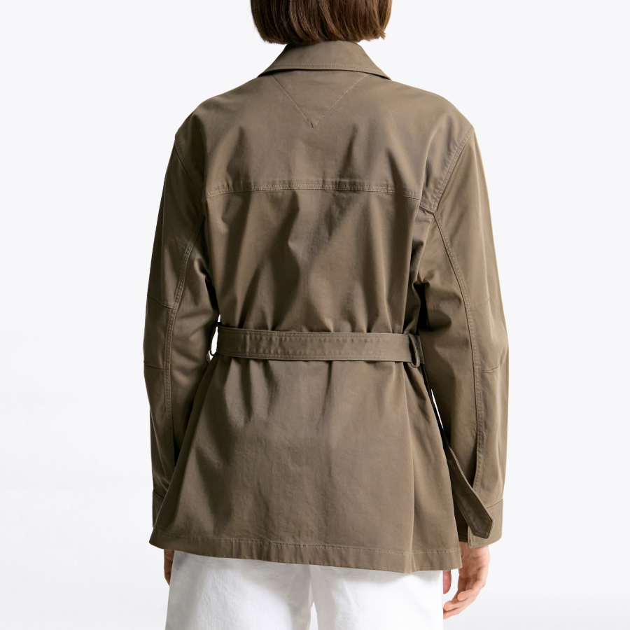 TOMMY HILFIGER Utility Gold Button Jacket