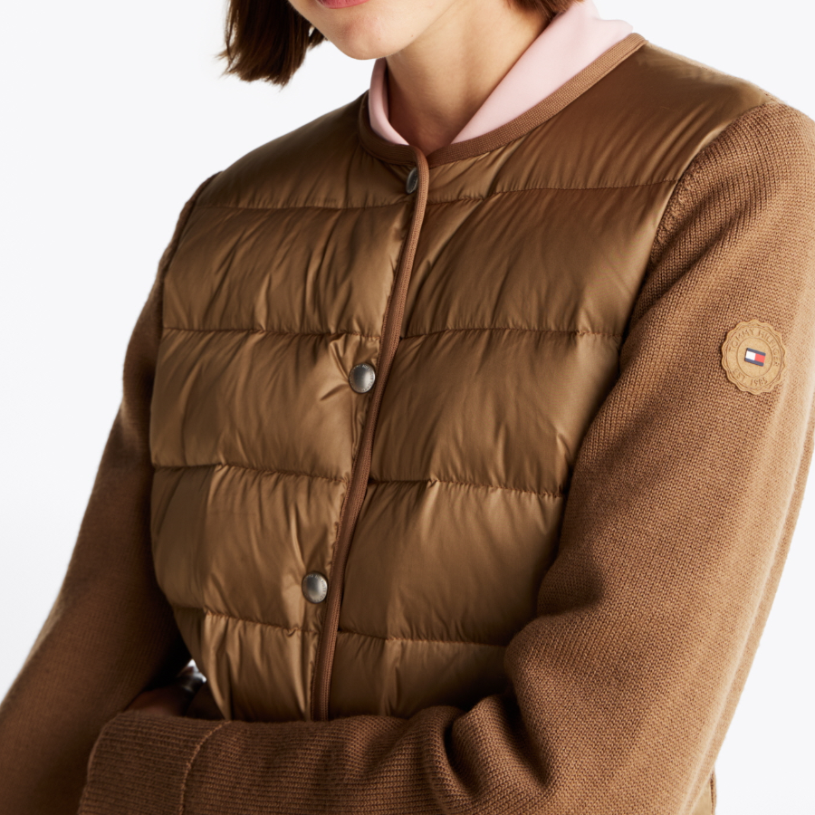 TOMMY HILFIGER Knit Mix Light Down