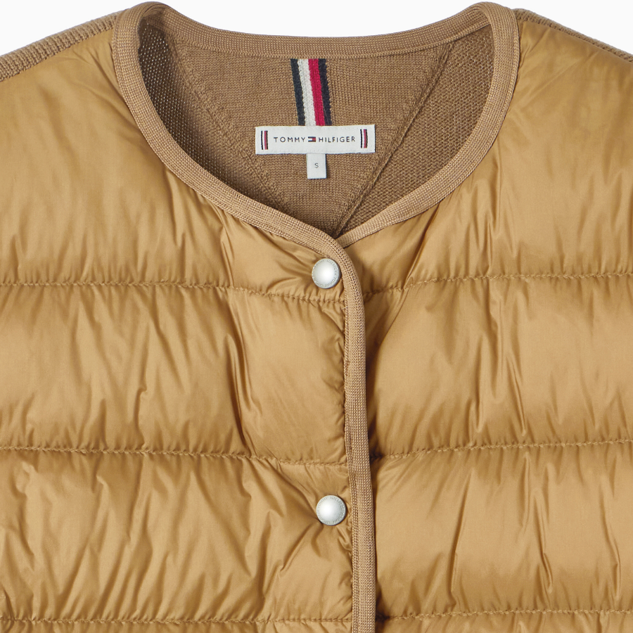 TOMMY HILFIGER Knit Mix Light Down