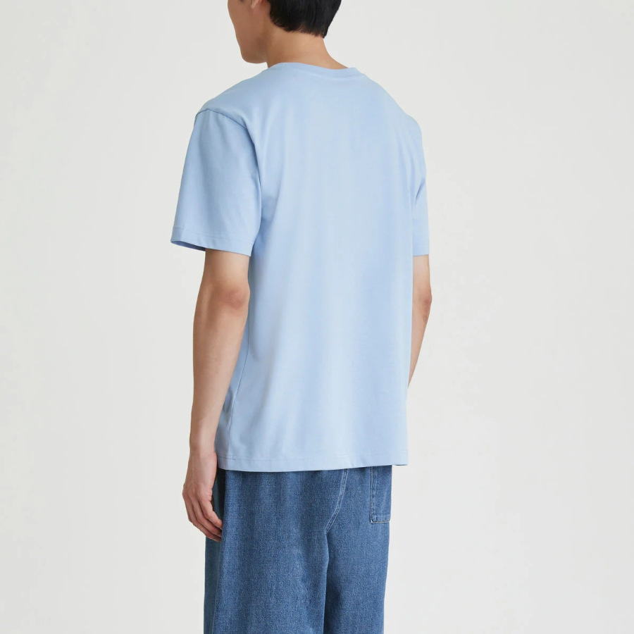 JAJU Washed Denim Half Pants – Blue