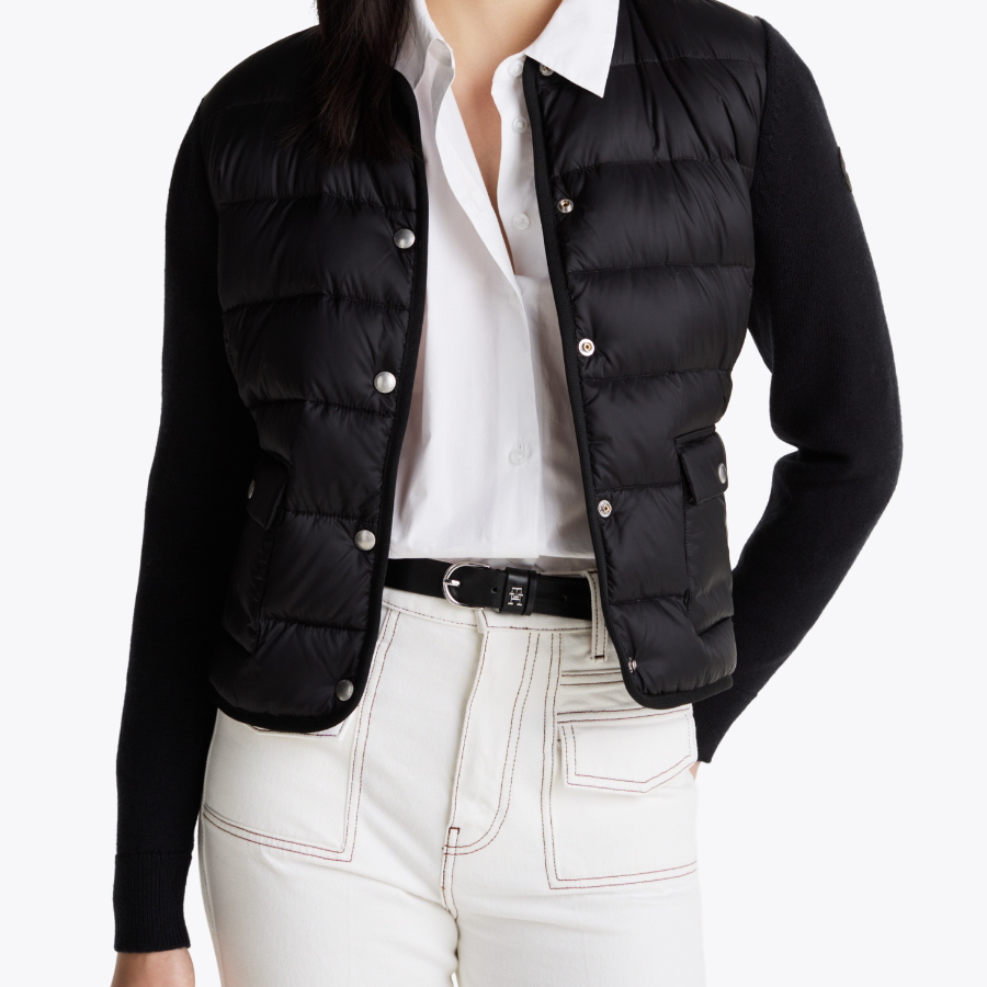 TOMMY HILFIGER Knit Mix Light Down