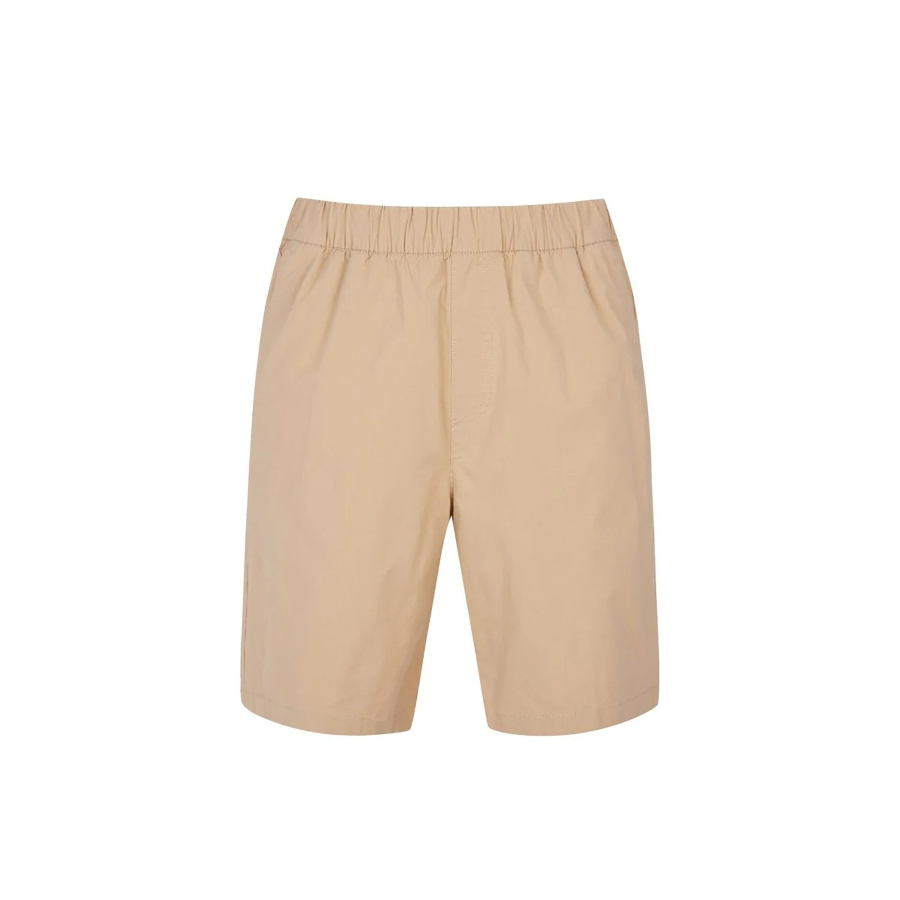 JAJU Cotton Banding Half Pants – Beige