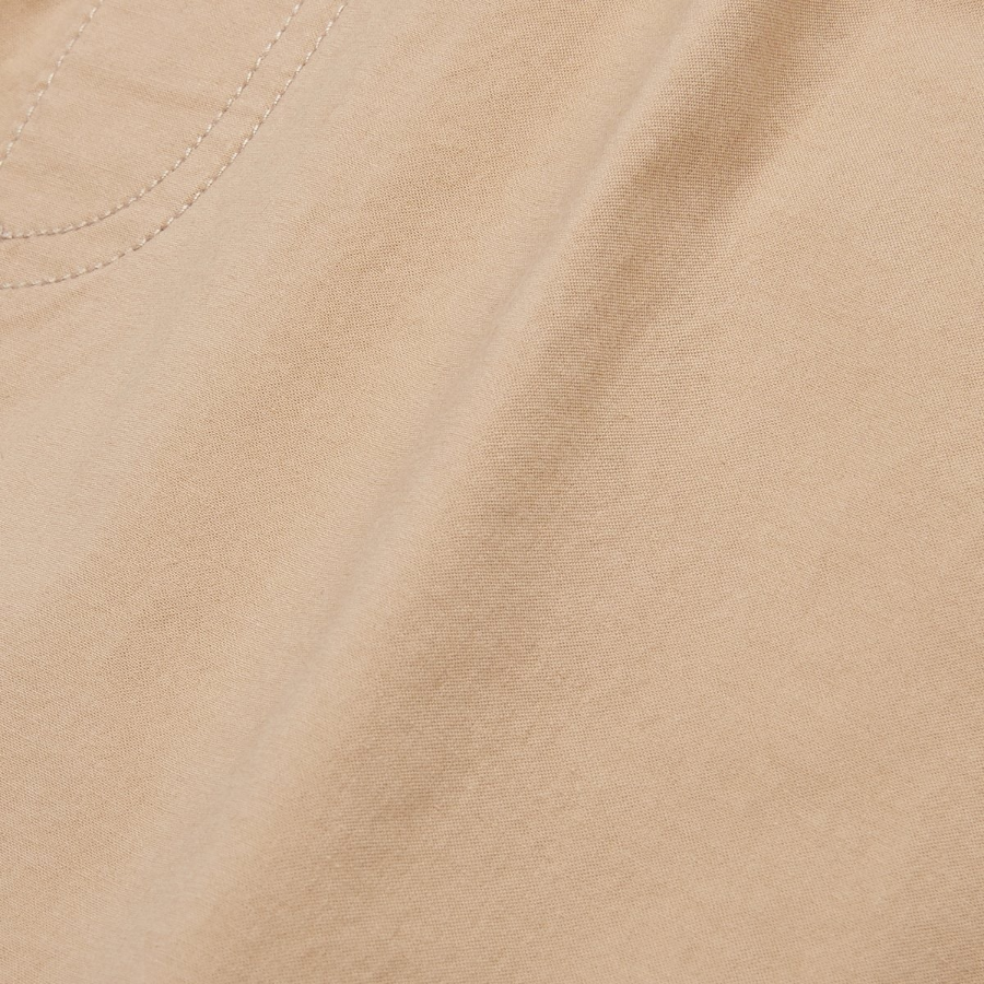 JAJU Cotton Banding Half Pants – Beige