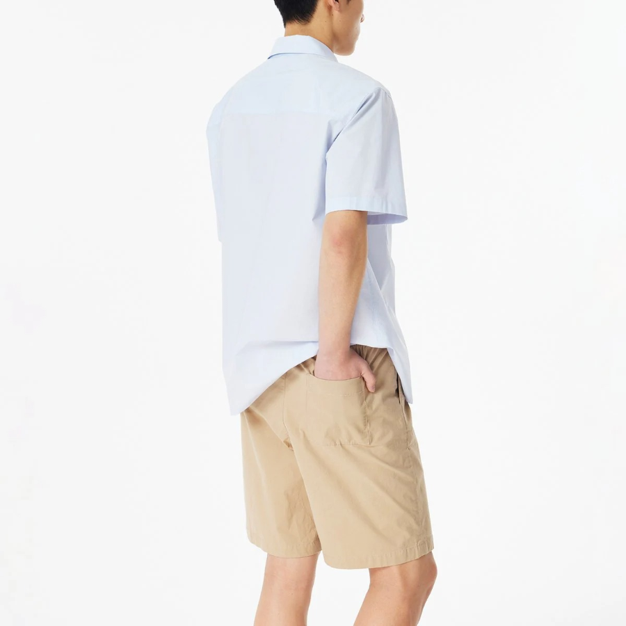 JAJU Cotton Banding Half Pants – Beige