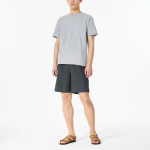 JAJU Cotton Banding Half Pants – Khaki