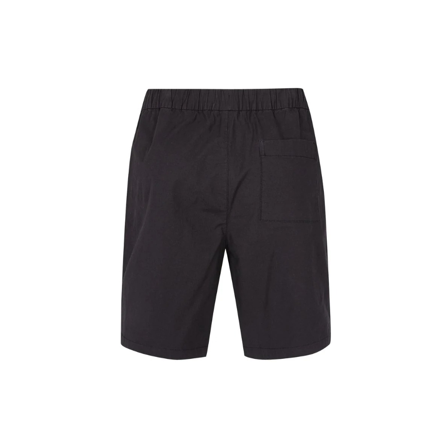 JAJU Cotton Banding Half Pants – Black