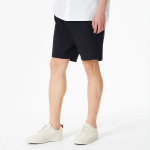 JAJU Cotton Banding Half Pants – Black