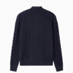 TOMMY HILFIGER Classic Cable Polo Zip-Up