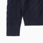 TOMMY HILFIGER Classic Cable Polo Zip-Up