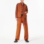 JAJU Uni Button Vest – Orange