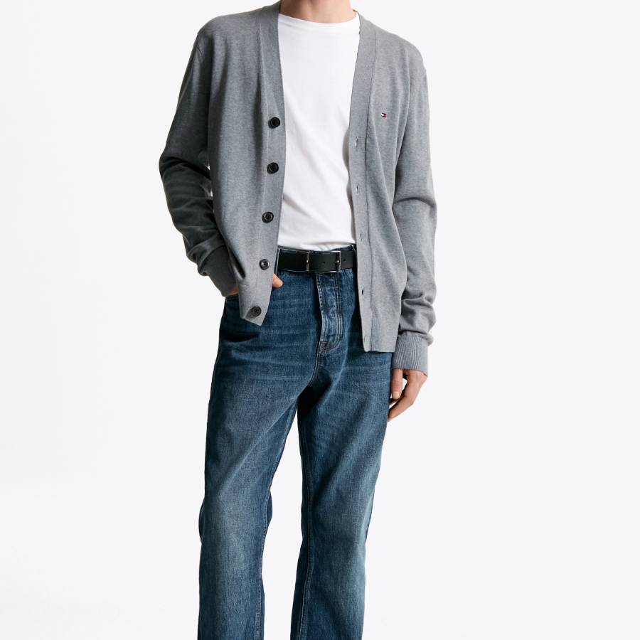 TOMMY HILFIGER Essential Cotton Cardigan