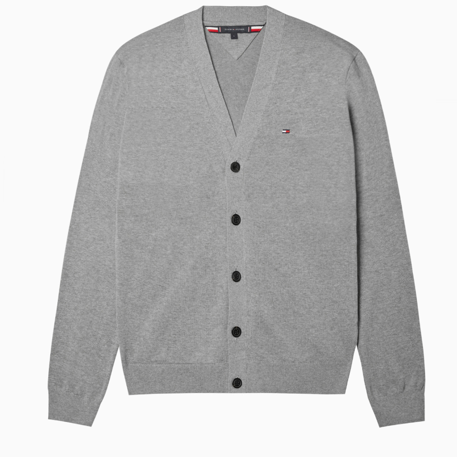 TOMMY HILFIGER Essential Cotton Cardigan