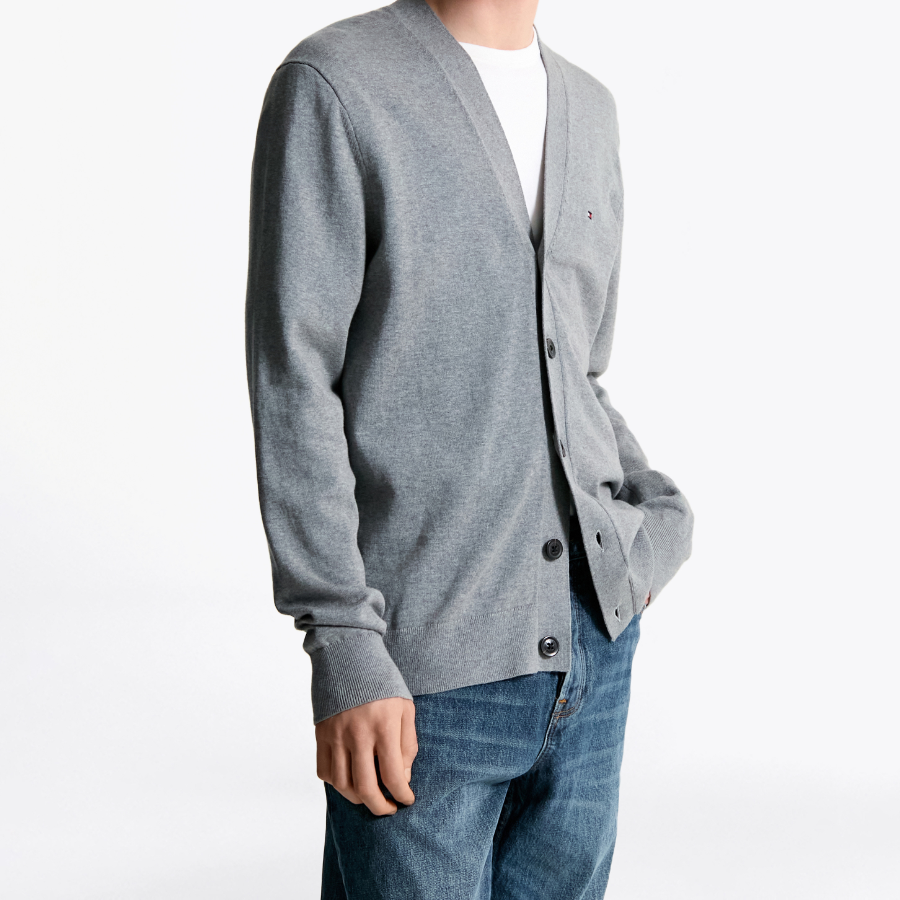 TOMMY HILFIGER Essential Cotton Cardigan