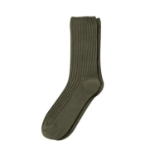 JAJU Cotton Thick Rib Socks – Khaki