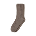 JAJU Cotton Thick Rib Socks – Grey
