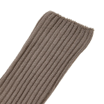 JAJU Cotton Thick Rib Socks – Grey