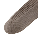 JAJU Cotton Thick Rib Socks – Grey