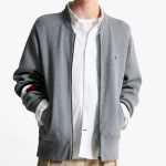 TOMMY HILFIGER Baseball Zip-Up Cardigan