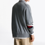 TOMMY HILFIGER Baseball Zip-Up Cardigan