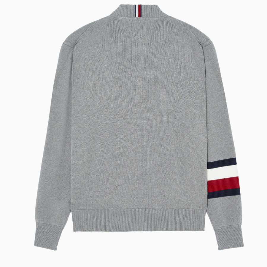 TOMMY HILFIGER Baseball Zip-Up Cardigan