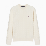TOMMY HILFIGER Classic Cotton Cable Sweater