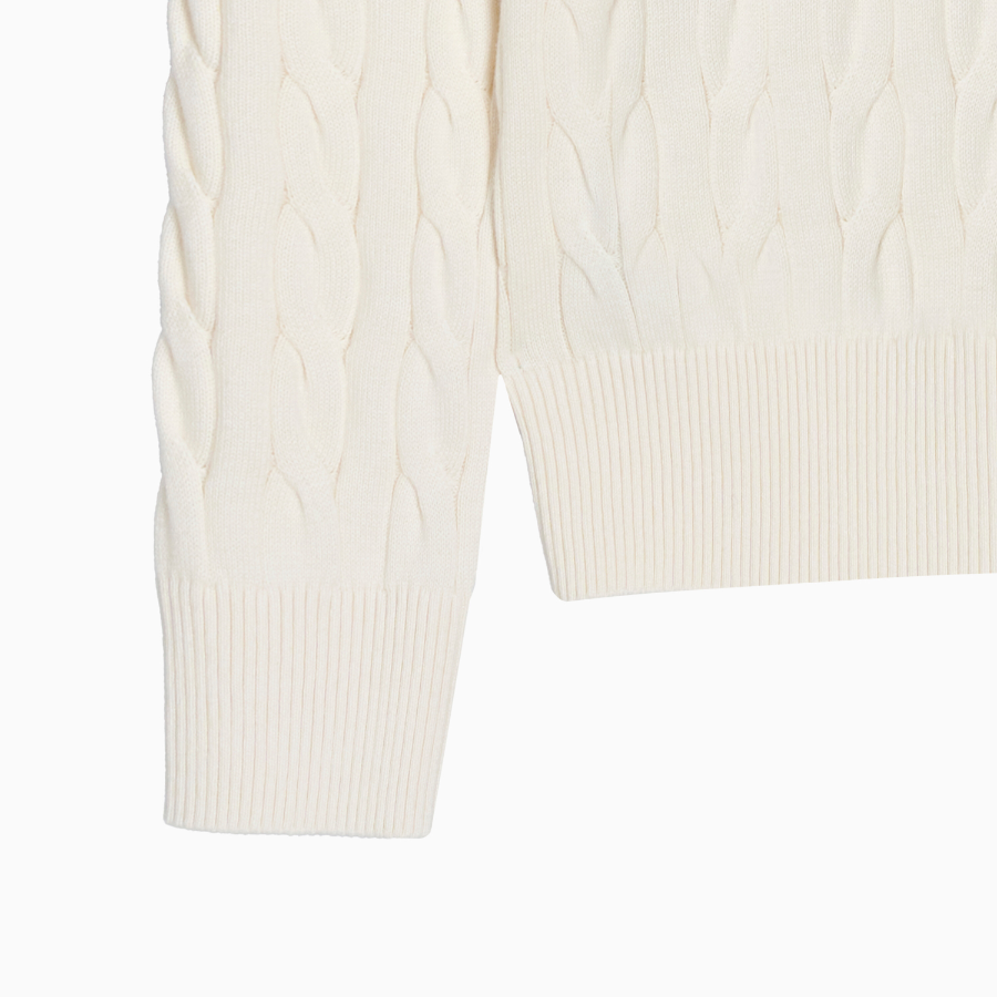 TOMMY HILFIGER Classic Cotton Cable Sweater