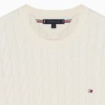 TOMMY HILFIGER Classic Cotton Cable Sweater