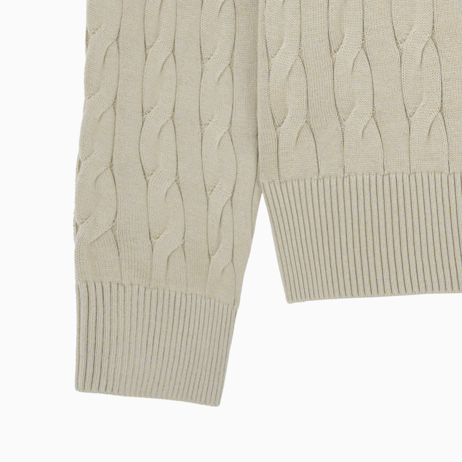 TOMMY HILFIGER Classic Cotton Cable Sweater