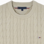 TOMMY HILFIGER Classic Cotton Cable Sweater