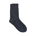 JAJU Cotton Rib Socks – Blue