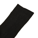 JAJU Cotton Rib Socks – Black