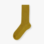 JAJU Cotton Rib Socks – Olive