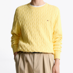 TOMMY HILFIGER Classic Cotton Cable Sweater