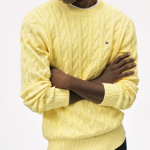 TOMMY HILFIGER Classic Cotton Cable Sweater